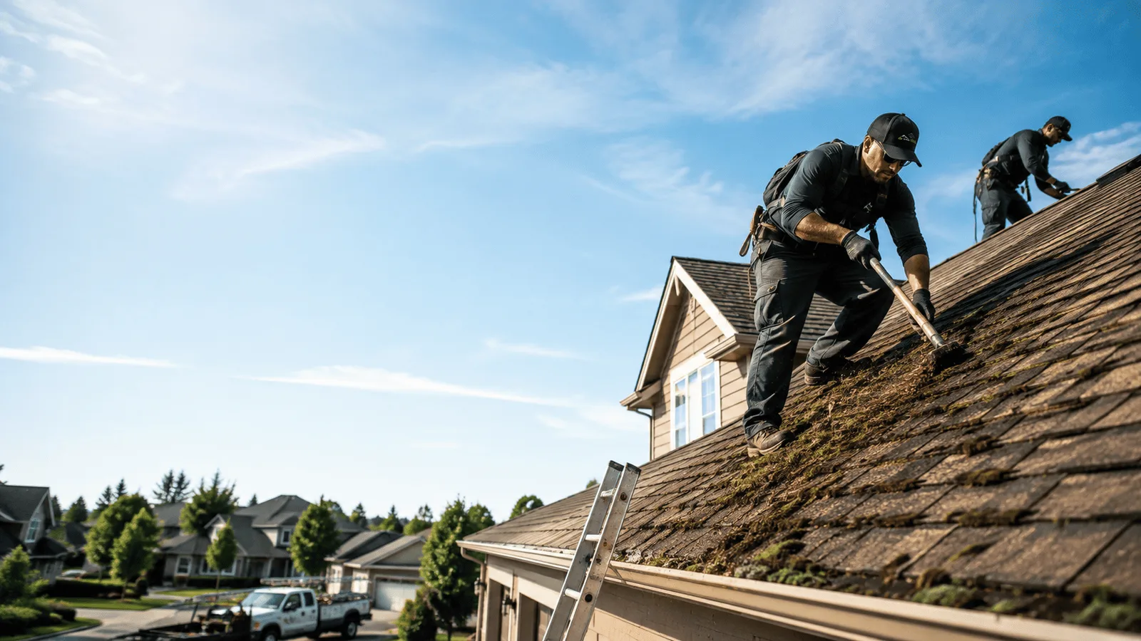 Roof Moss Removal in Colp, IL near me